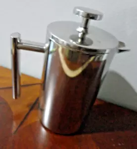 Y122 SECURA FRENCH PRESS 304 STAINLESS STEEL DOUBLE LAYER INSULATED 2 CUP COFFEE - Picture 1 of 18