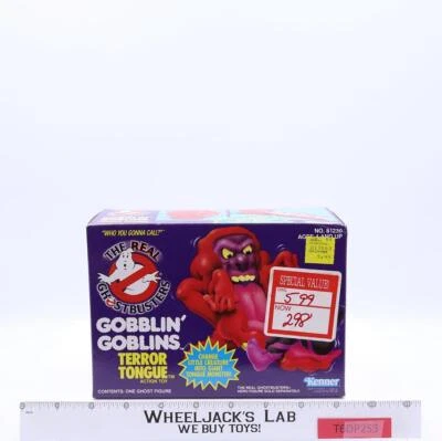 Terror Tongue Gobblin' Gobblins The Real Ghostbusters 1986 Kenner NUEVO SELLADO Foto 1 de 4