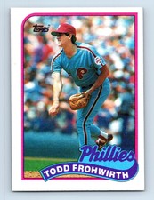 1989 Topps Todd Frohwirth Philadelphia Phillies #542