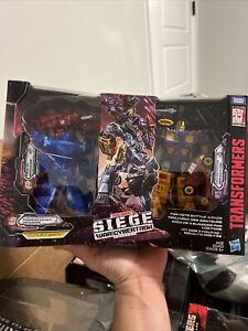 Transformers Siege Deluxe 3-Pack Fan Vote Amazon Exclusive Set WFC New