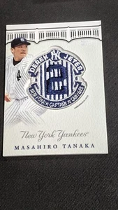 2020 TOPPS MASAHIRO TANAKA JFP-MTA DEREK JETER FINAL SEASON COMMEMORATIVE PATCH - Picture 1 of 2