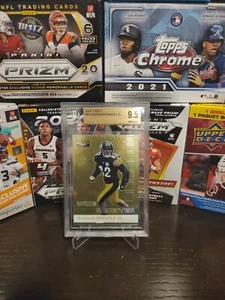 2002 TOPPS FINEST ANTWAAN RANDLE EL STEELERS ROOKIE CARD BGS 9.5 w/10 SUB #84 - Picture 1 of 3