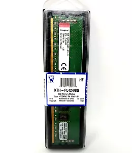 Kingston KTH-PL424/8GB ECC Server RAM 8Gb 1Rx4 PC4-2400T-RC-11 HP: 819410-001 - Picture 1 of 5