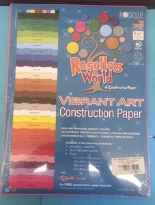 Heavyweight Construction Paper 58 lbs. 9x12 Hot Pink 50 Sheets/Pkg- 5 Packs - Picture 1 of 3