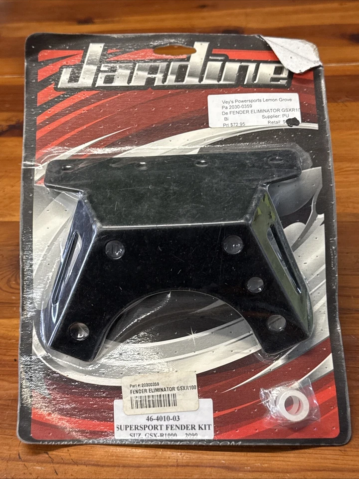 Kit Eliminador Guardabarros Jardín Supersport Suzuki GSXR1000 03 04 Foto 1 de 4