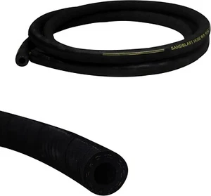 Tubo abrasivo per sabbiatura 1/2" ID, 1" OD tubo per sabbiatura lungo 8 piedi - Foto 1 di 8