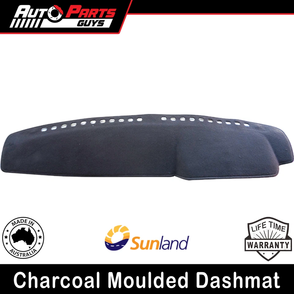 Fits Subaru Brumby 1982 1983 1984 1985 1986 1987 1988 1989 1990 Charcoal Dashmat - image 1 of 2