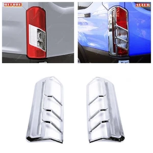 For Ford Transit 250 2015-2020 Chrome Rear Brake Stop Light Frame Trim ABS 2 Pcs - Picture 1 of 8