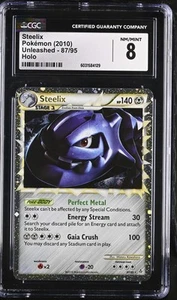 CGC 8 Steelix 2010 Unleashed 87/95 Holo Pokemon Card psa - Picture 1 of 2