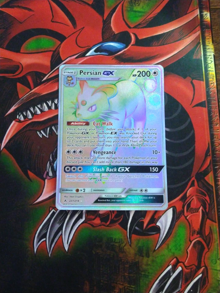 Persian GX - 227/214 - Secret Rare - Unbroken Bonds Pokemon TCG HP - Image 1 of 4