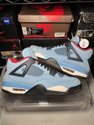 Talla 11 - Jordan 4 Retro x Travis Scott Mid Cactus Jack (USADO) Foto 1 de 4