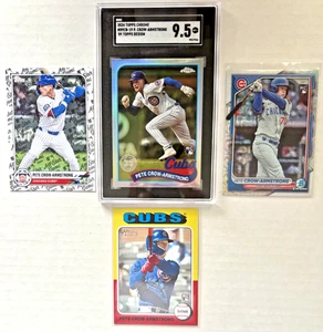 2024 Topps Chrome Pete Crow-Armstrong #89CB-19 (RC) MT Cubs SCG 9.5 - Bild 1 von 2