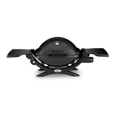 Weber Q 1200 189-Sq. Parrilla de propano líquido portátil en negro 51010001 Foto 1 de 4