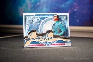 Scotty Bowman Montreal Canadiens HHOF Class of Signature Cut Cards - Autographed - Picture 1 of 2