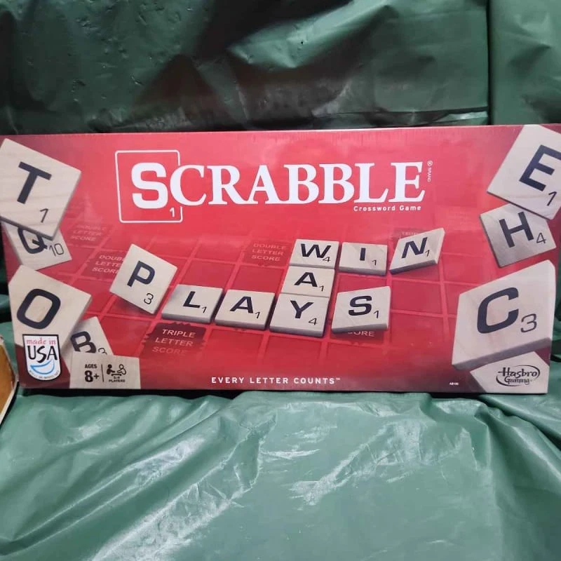 SCRABBLE Crossword Game Hasbro A8166 USA Sealed - Image 1 of 1