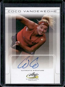 Coco Vandeweghe 2017 Leaf Tennis Signature Series Auto Autograph - Picture 1 of 2