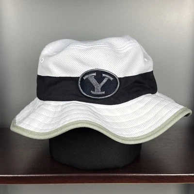 Zephyr BYU Brigham Young University Cougars Men's L/XL Bucket Hat White - Image 1 of 4