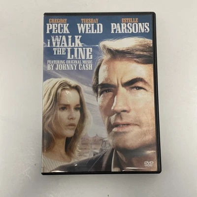 I Walk the Line (1970) (DVD, 1970) Грегори Пек Эстель Парсонс РЕАЛЬНЫЕ ФОТОГРАФИИ!! - Изображение 1 из 4