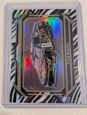 2023 Panini Prizm #94 Kyle Busch Zebra Prizm RARE  - Image 1 of 4