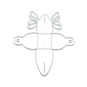 Butterfly Box Metal Die-Cut Candy Gift Box Cutting Dies DIY Embossing Decoration - Picture 1 of 7