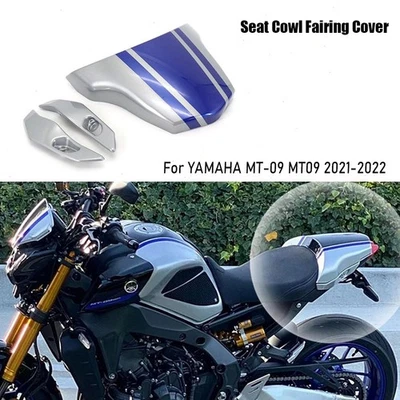 PARA YAMAHA MT-09 MT09 2021 2022 Cubierta Asiento Pasajero Trasero Carenado Asiento Capucha Foto 1 de 4