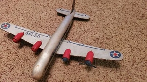 Vintage Superior Streamliner Wooden Plane w/Folding Wings - Picture 1 of 14
