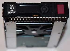 HP 1TB 7.2K RPM 6G 3.5” SAS SC MLD Smart Hard Drive 6 652753-B21 653947-001 WTY - Picture 1 of 5