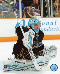 EVGENI NABOKOV SAN JOSE SHARKS SIGNED 8x10 PHOTO w/ COA - Picture 1 of 1