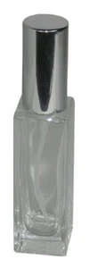 10 Flakon Parfümflakon leer 30ml mit Zerstäuberpumpe und Kappe silber Leer Sachi - Bild 1 von 5