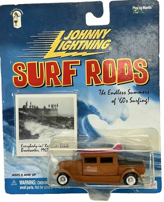 Camioneta Chevy 1928 1:64 Johnny Lightning Laguna Longboards Surf Rods Foto 1 de 4