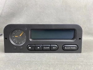 94-98 Saab 900 Clock Information Display Screen Panel #53900117 (808) - Picture 1 of 9