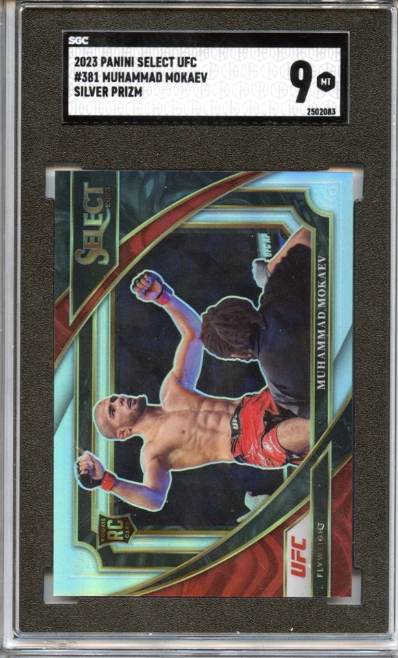 2023 Muhammad Mokaev Silver Prizm Octagonside SSP ROOKIE SGC 9 - Image 1 of 1