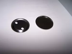 Tecre Machine Buttons 450+ 1 3/4" backs/fronts/plastic - Picture 1 of 3