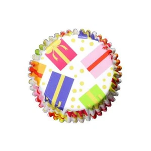 Cupcake Cases Muffin Bun Fairy Cake Baking Cups PME Foil Wrapped Presents 30 - Picture 1 of 1