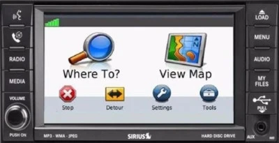 DODGE CHRYSLER JEEP LOW RHB 430N GPS MYGIG NAVIGATION CHALLENGER CHARGER COMPASS - Image 1 of 2
