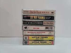 Country Music Cassette Tape Lot Little Texas, Collin Raye, Lee Roy Parnell - Picture 1 of 3
