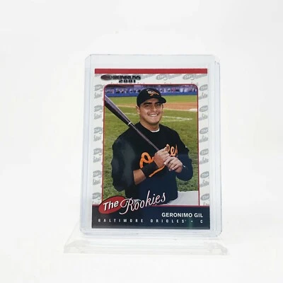 Geronimo Gil Rookie - 2001 Donruss The Rookies - Baltimore Orioles - Image 1 of 2