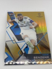 Real Madrid Karim Benzema /50 Topps Finest Uefa Champions League Trading Cards