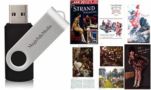 414 Old Issues of The Strand - Popular Culture Magazine 4 Vols (1891-1925) USB - Imagen 1 de 18