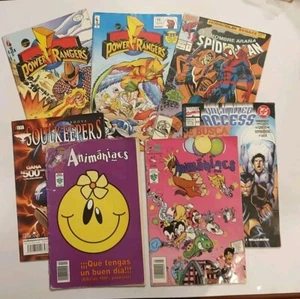 90's Mexican comic Book, Power Rangers, Soulkeepers, spanish, Color, lot of 7 - Picture 1 of 13