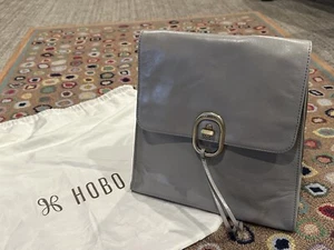HOBO INTERNATIONAL APPEAL DRIFTWOOD GREY LEATHER BACKPACK NEW - Picture 1 of 11