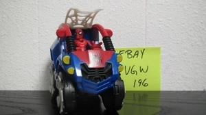 Playskool Marvel Super Hero Adventures Spiderman W Stunt Buggy Tested ( VGW196 ) - Picture 1 of 7