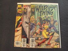 3 Iss Wild Thing #1-2 1999 Modern Age Marvel Comics ID:56694