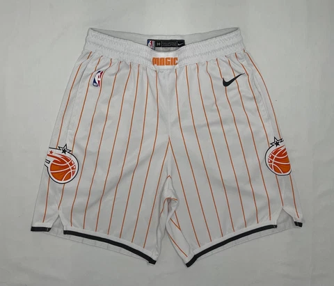 Nike Orlando Magic White Men’s 38 - L 2020/21 City Edition Swingman Shorts NBA Cover