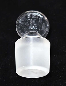 5 PEZZI TS K 27 TAPPO TESTA PENNY IN VETRO, TAPPO BOTTIGLIA, VETRO DA LABORATORIO - Foto 1 di 3
