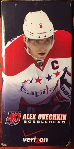 ALEX OVECHKIN—#8—Bobblehead—Washington Capitals—NHL—Brand New-Lets Go Caps! Cover