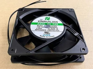 Ventilador Refrigerador Original XINRUILIAN RAL1225B2 12025 100-125VAC 50/60HZ 0.09A 12CM - Imagen 1 de 6