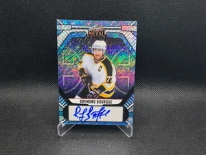 2025 Leaf Metal Hockey Legends Shimmer Raymond Bourque Auto /4 - Picture 1 of 2