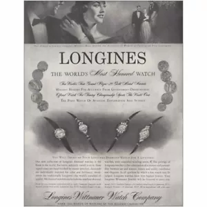 1958 Longines: Most Honored Watch Vintage Print Ad - Picture 1 of 1