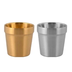 Multifuntional Coffee Cups Tumblers 304Stainless Steel Texture for Drinking - Picture 1 of 10